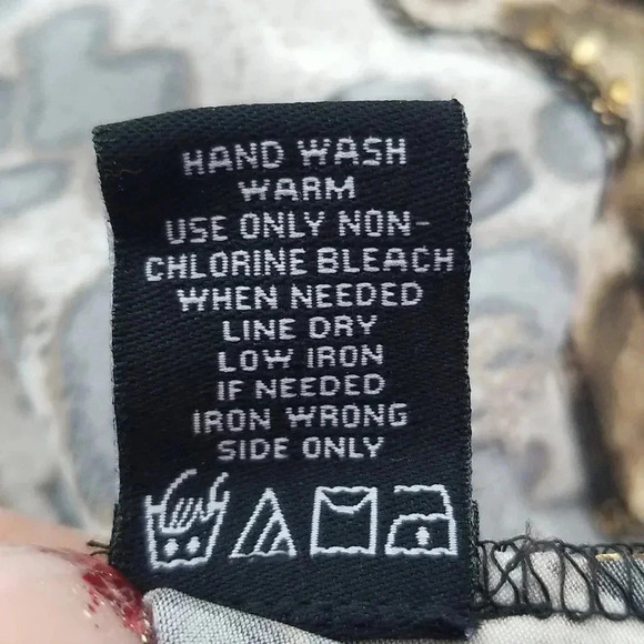 MSK Women 1X gorgeous Zip up blouse - Picture 7 of 7